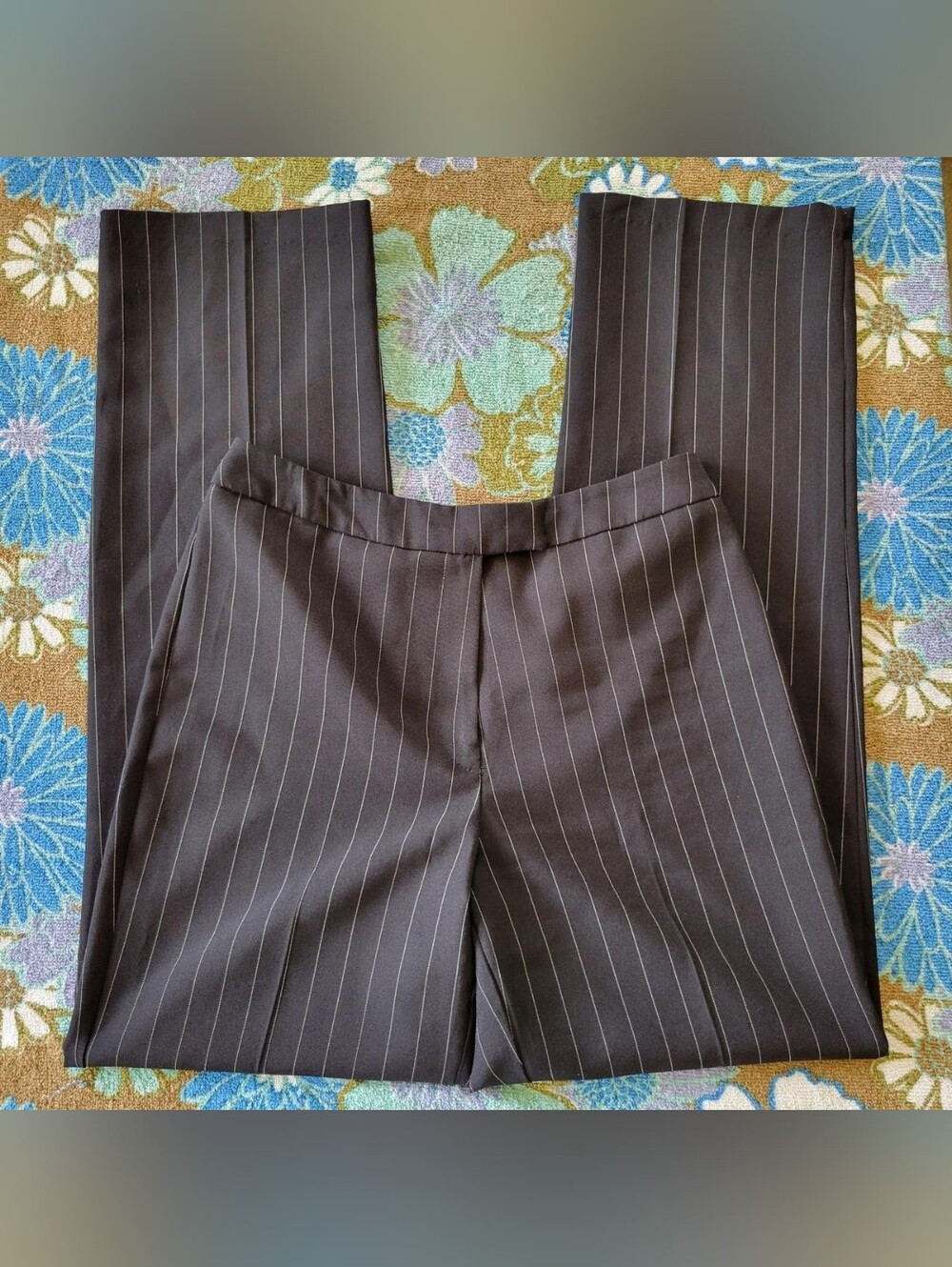 Modern Essentials Juniors | Pin Stripe Dress Pants